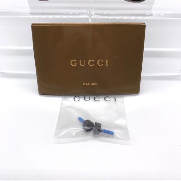 Gucci Women’s Old Wimbledon Cherry Nero Stiletto Heels Pumps 6.5 - Picture 13 of 14